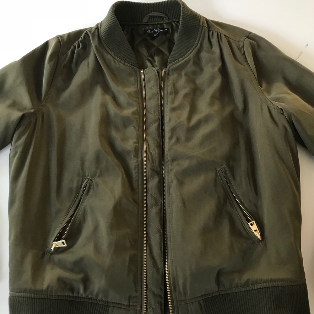 Silk army  jacket